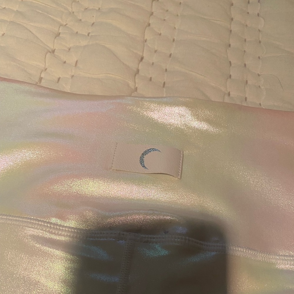 Zyia white metallic pants